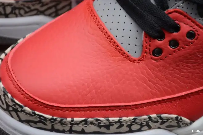 Bmlin 3 Cement CK5692-600 Jordan Red Air 0508